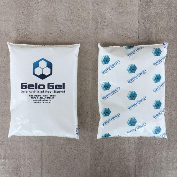 gelo gel gelo artificial reutilizável gelo tech 2 unidades