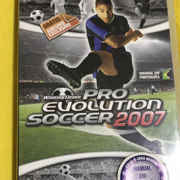 jogo psp winning eleven pro evolution soccer 2007