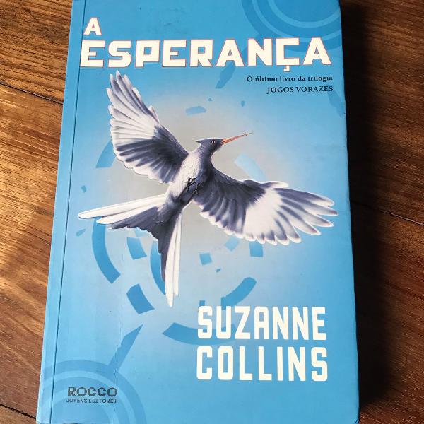 livro "a esperança" da trilogia jogos vorazes, por suzanne