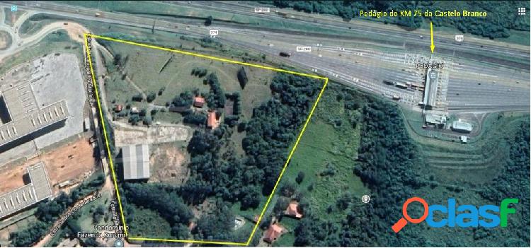 Área comercial 58.000m² com Galpão - km 75 Castelo -