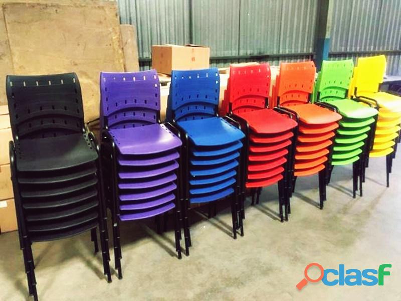 Cadeiras Coloridas Novas Cwh Montagens MG Minas Gerais