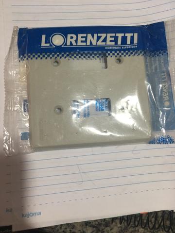 Placa 4x4 - 02 postos Lorenzetti