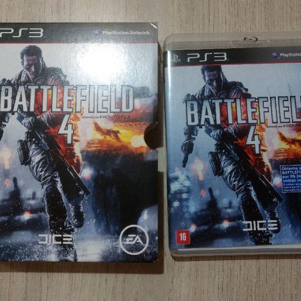 Jogo PS3 Battlefield 4 (não acompanha filme)