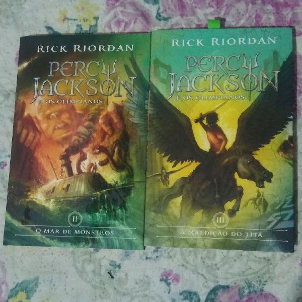 Livro: Percy Jackson II e III