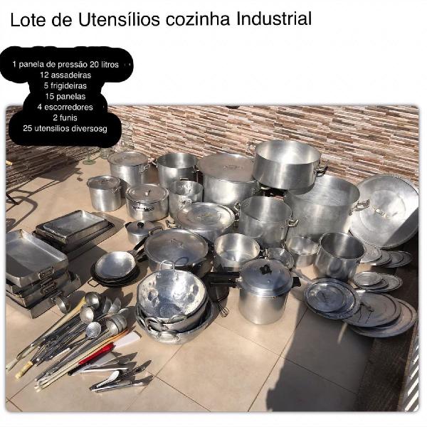 Lote com Panelas Industrial Diversas (Lote Completo)