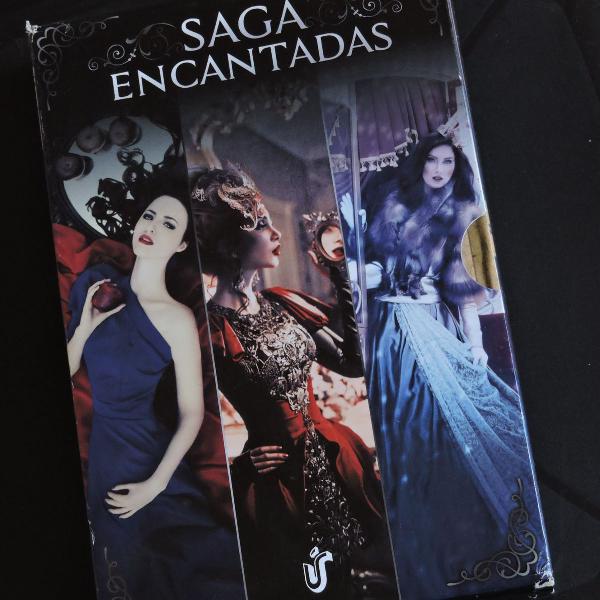 box saga encantadas (3 livros)'