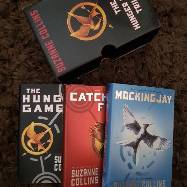 box - the hunger games trilogy, capa dura hardcover