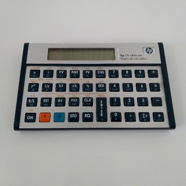 calculadora hp12 C Platinum