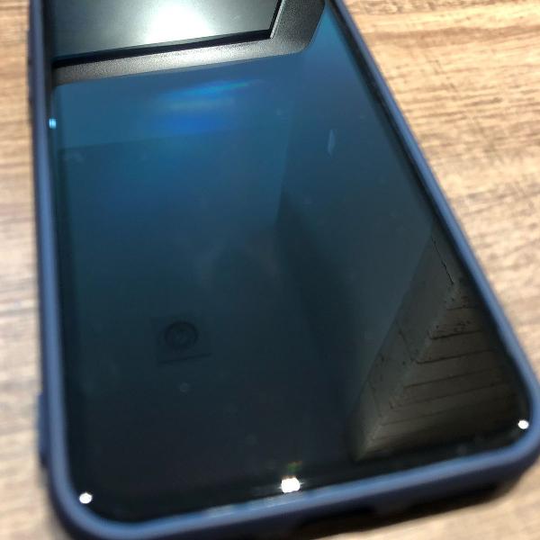 capa iphone x - azul marinho