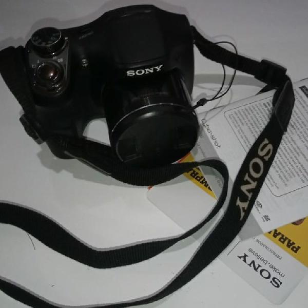 câmera semi-profissional sony dsc h-200