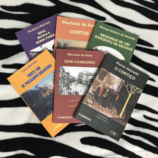 coleção livros clássicos para vestibulares