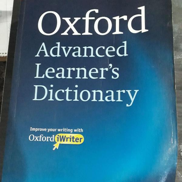 dicionário Oxford advanced learner's