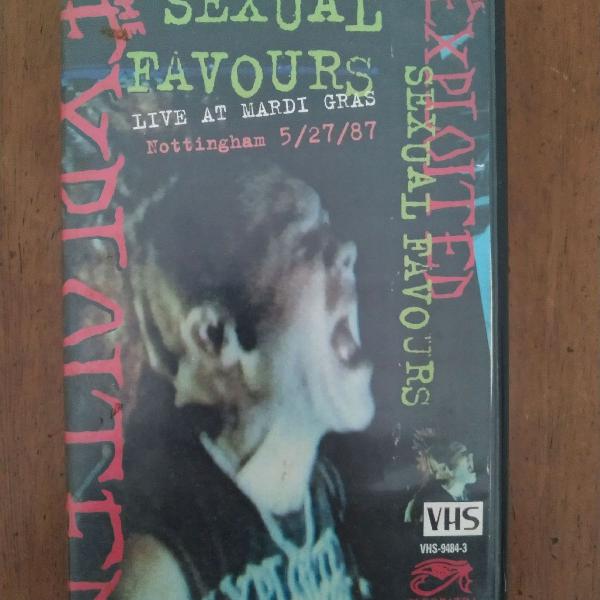 fita VHS importada The Exploited - Live at Mardi Grass