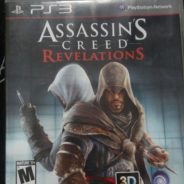 jogo PS3 assassinos Creed revelations