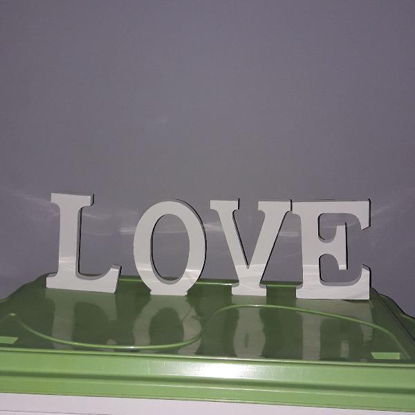 letras em mdf love