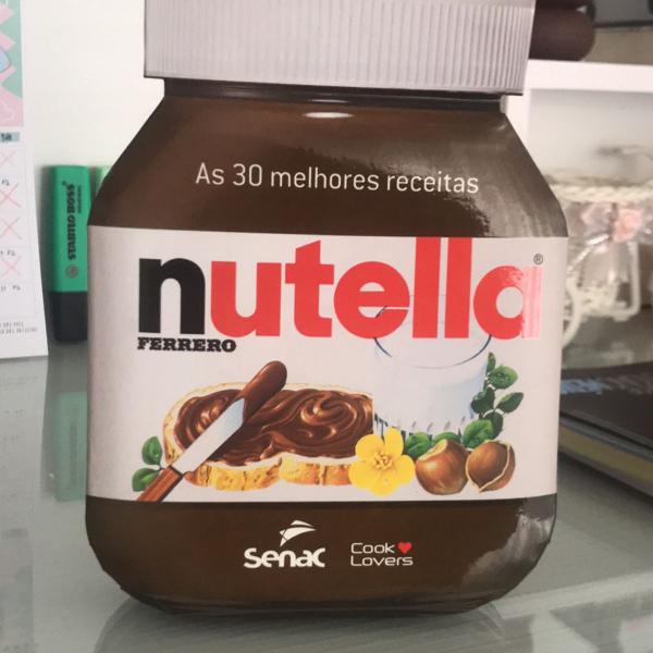 livro de receitas nutella