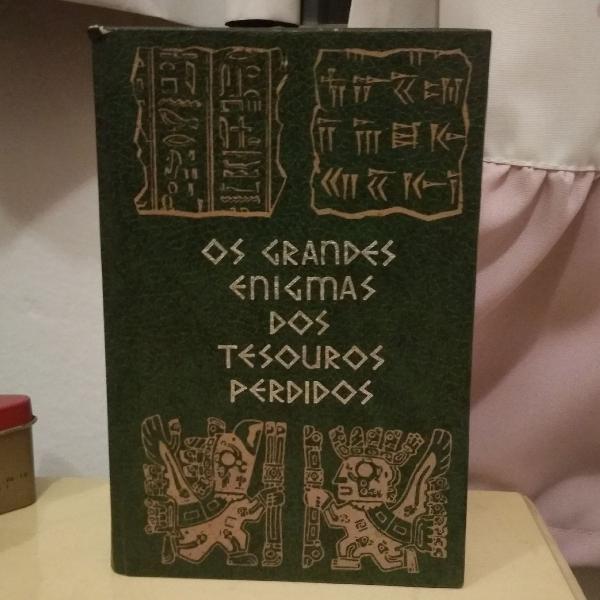 livro o grande enigma dos tesouros perdidos