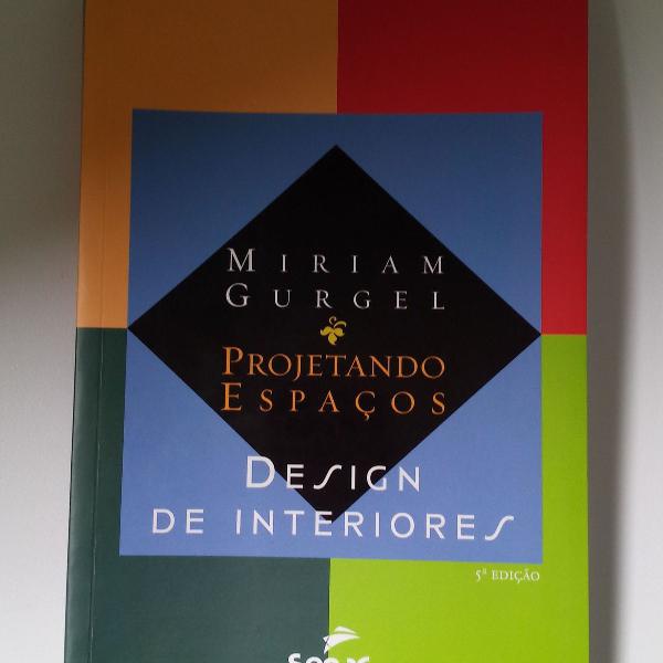 livro projetando interiores