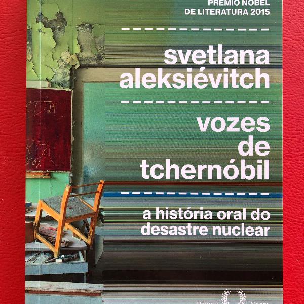 livro vozes de chernobil