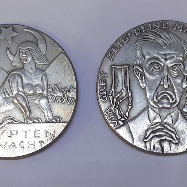 moeda karl goetz - alemanha - "despertar do egito 1915"
