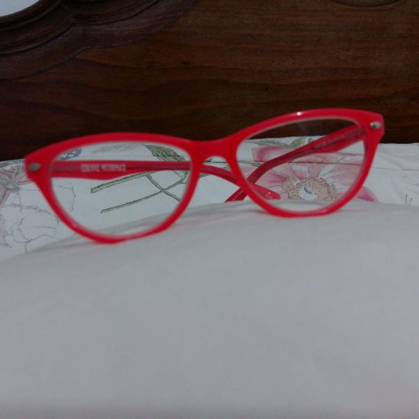 oculos de grau gatinha pink