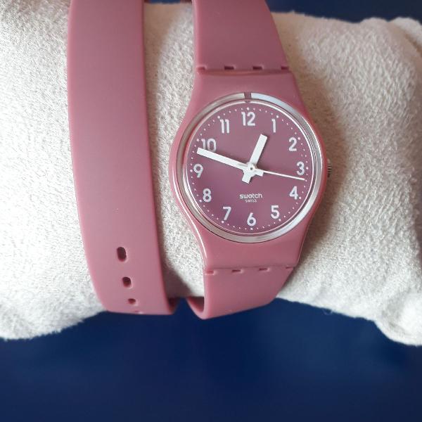 relógio swatch rose