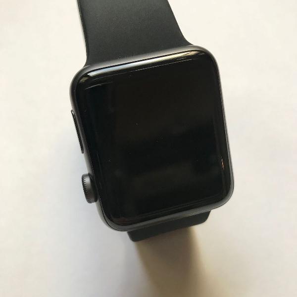 relogio original apple watch 16gb serie 3 42mm aluminium -