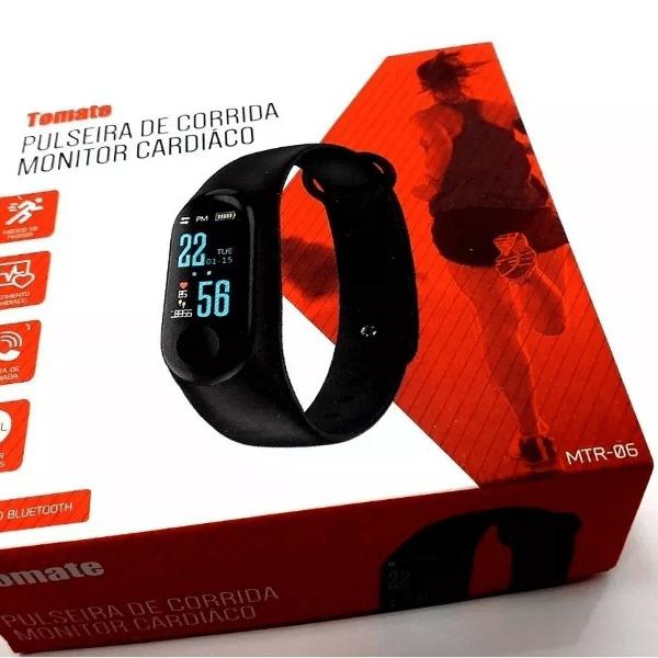 relogio tomate corrida fit monitor cardiaco bluetooth mtr06