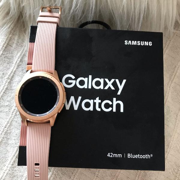 samsung galaxy watch 42mm rose