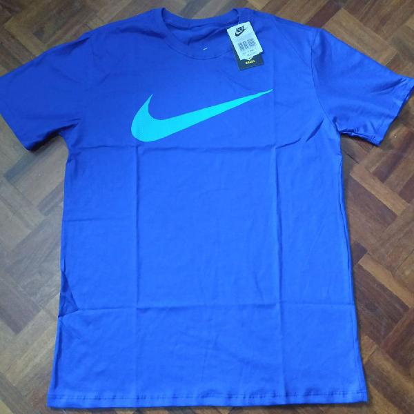 Camiseta Nike Manga Curta Azul