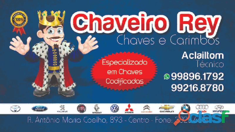 Chaveiro Rey (67)998961792