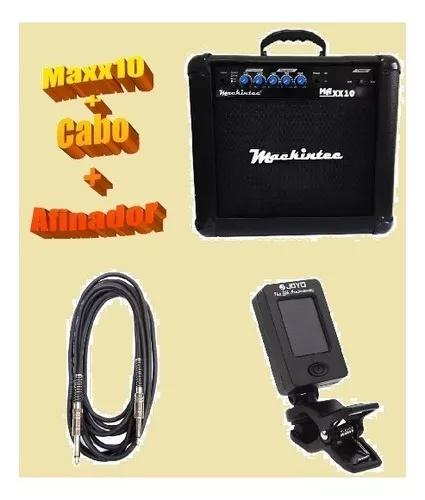 Cubo Amp. Guitarra Maxx 10 Mackintec+cabo 3mt+afinador Joyo