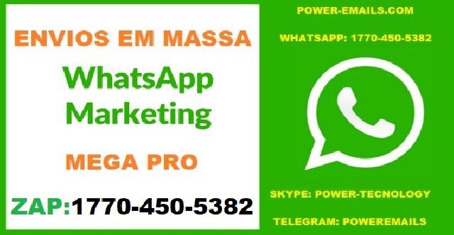 Kit envios em massa whatsapp marketing