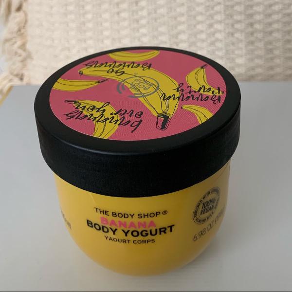 body yogurt banana the body shop