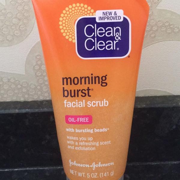clean &amp; clear morning burst