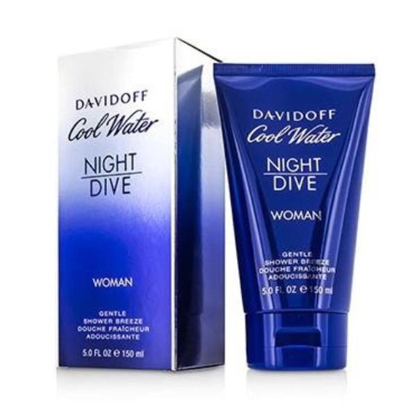davidoff cool water night dive woman gel de banho 150ml