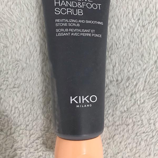 esfoliante para maos e pés ( kiko )