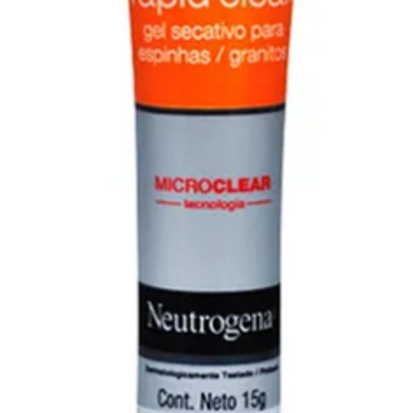 gel secativo para espinhas neutrogena rapid clear 15ml