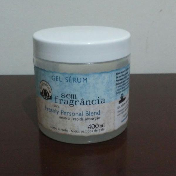 gel serum sem fragrância bioessência