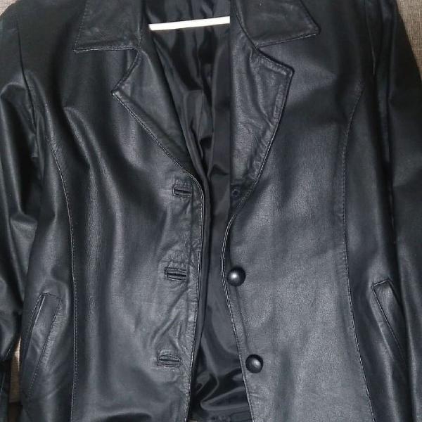 jaqueta de couro veste P e M