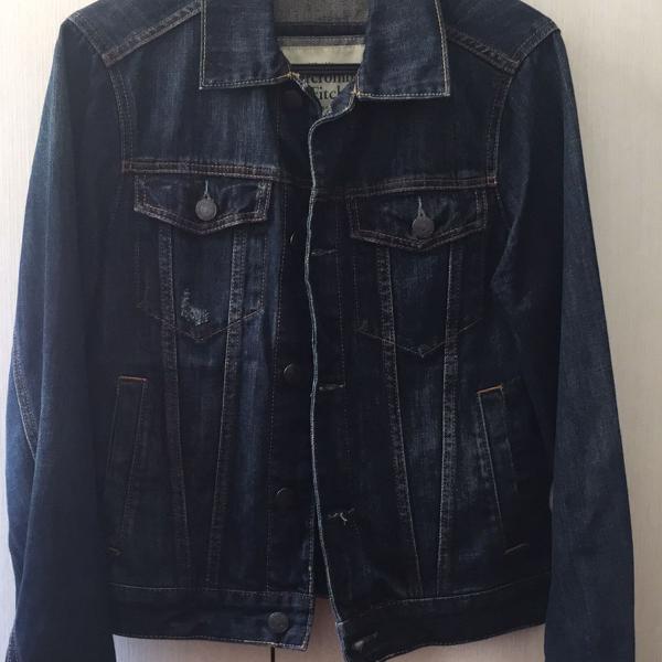 jaqueta jeans abercrombie &amp; fitch