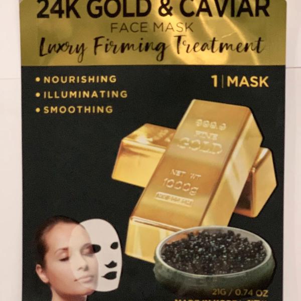 máscara de ouro