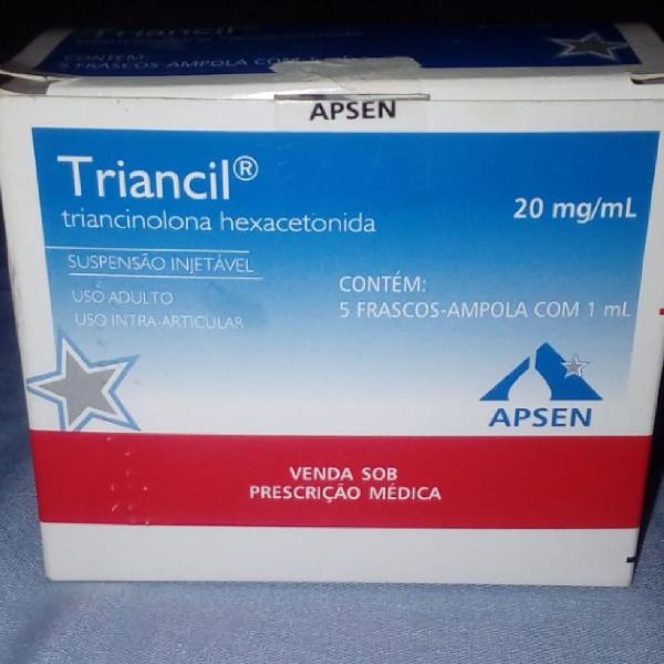 triancil 20 mg ampola com 1 ml