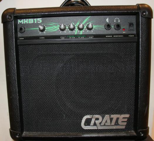 Amplificador Crate MXB15 Ac.Cartão