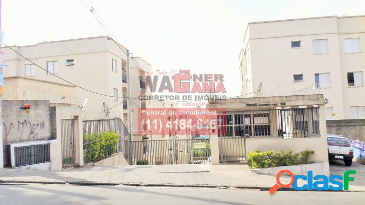 Apartamento no Pq Roseira, Carapicuiba, 2 Quartos e 1 Vaga