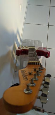 Guitarra Strato Caster Golden