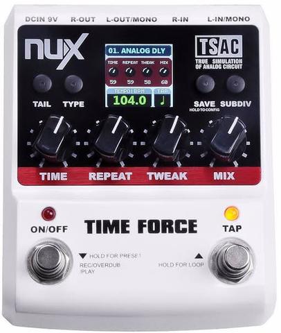 Pedal Delay nux Time Force