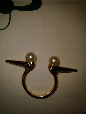 Anel. pérola