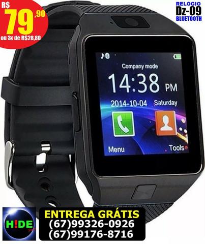 Promoção Relógio Smart Whatch Dz09 bluetooth (entrega