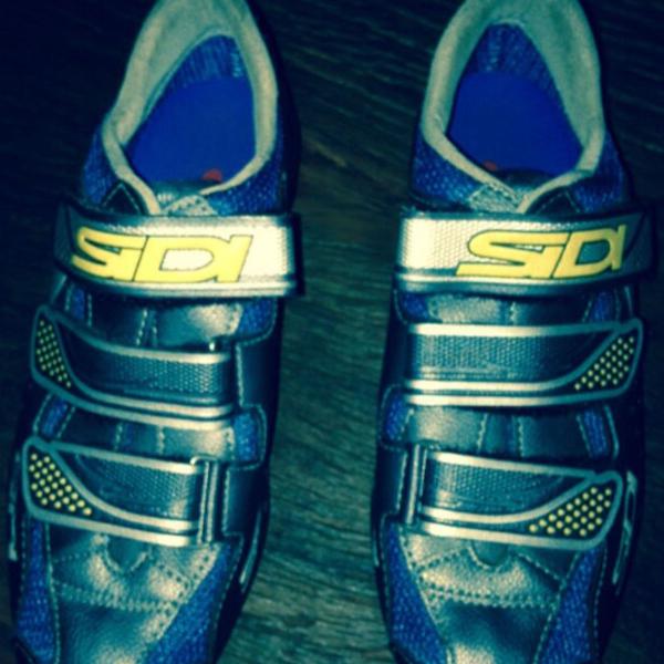 Sapatilha de spinning Sid, 36, azul